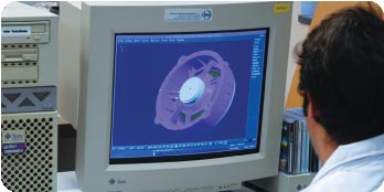 Three-dimensional modelling of a Speaker CAD System